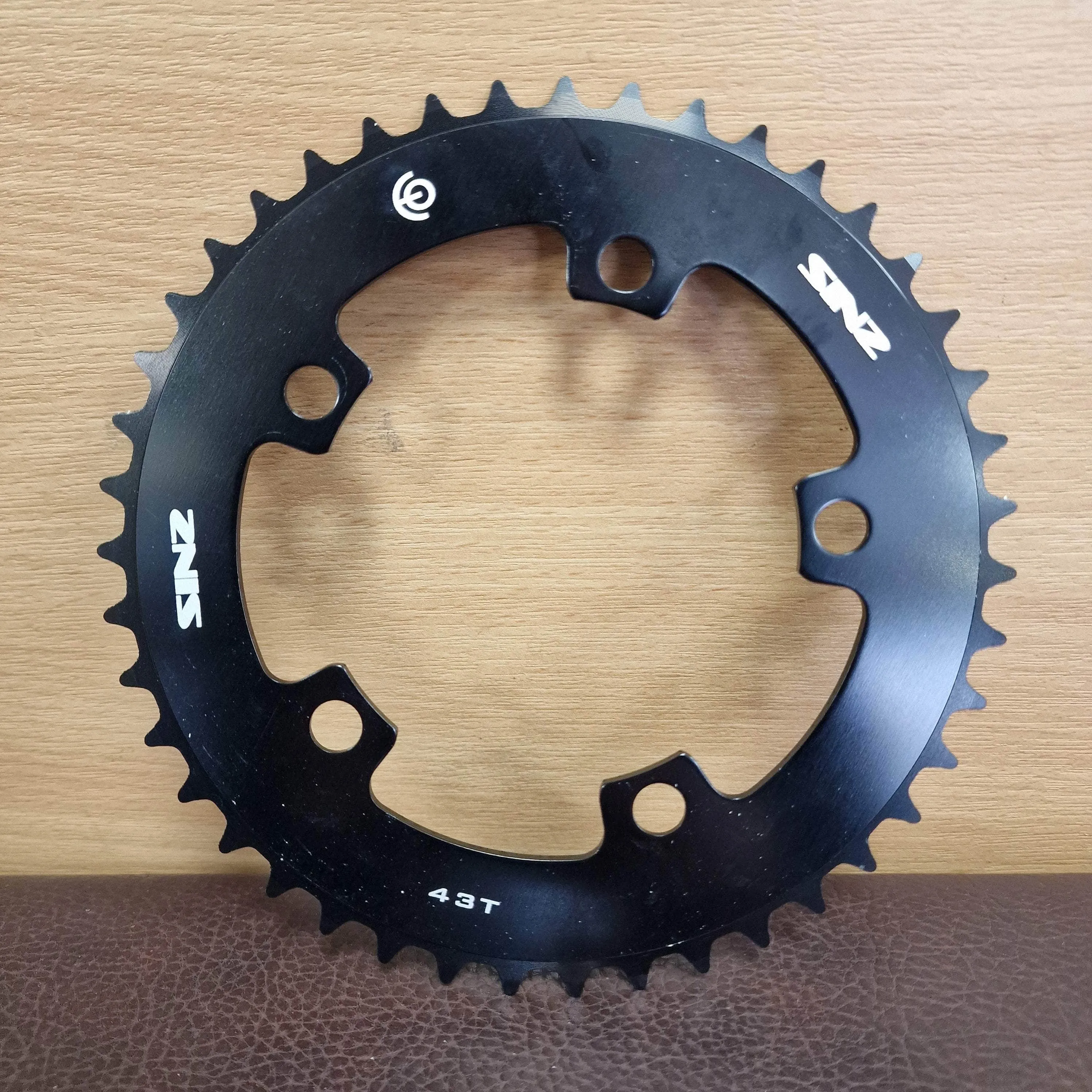 Sinz Alloy 5 Bolt 110 BCD Chainring Black