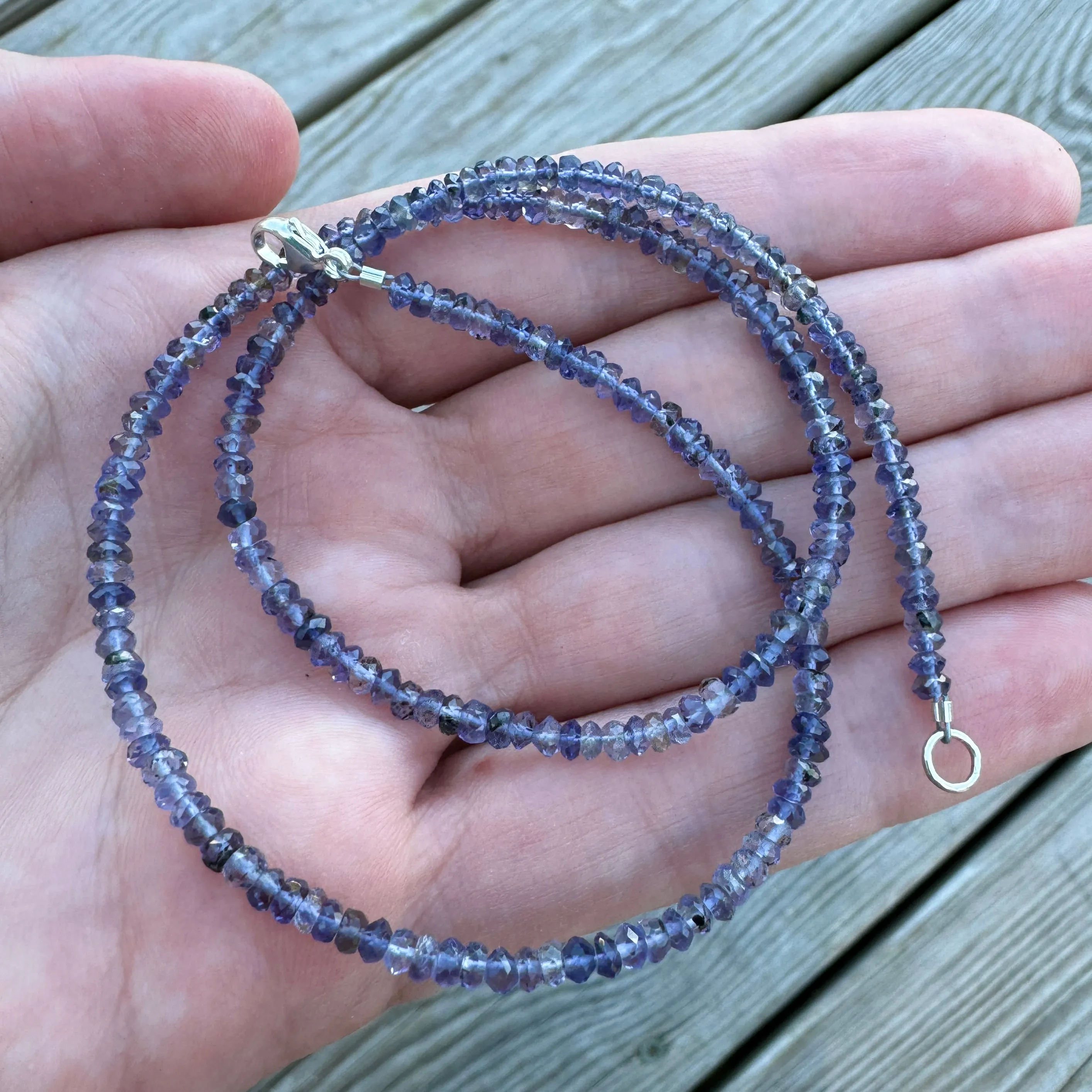 Small Iolite Strand