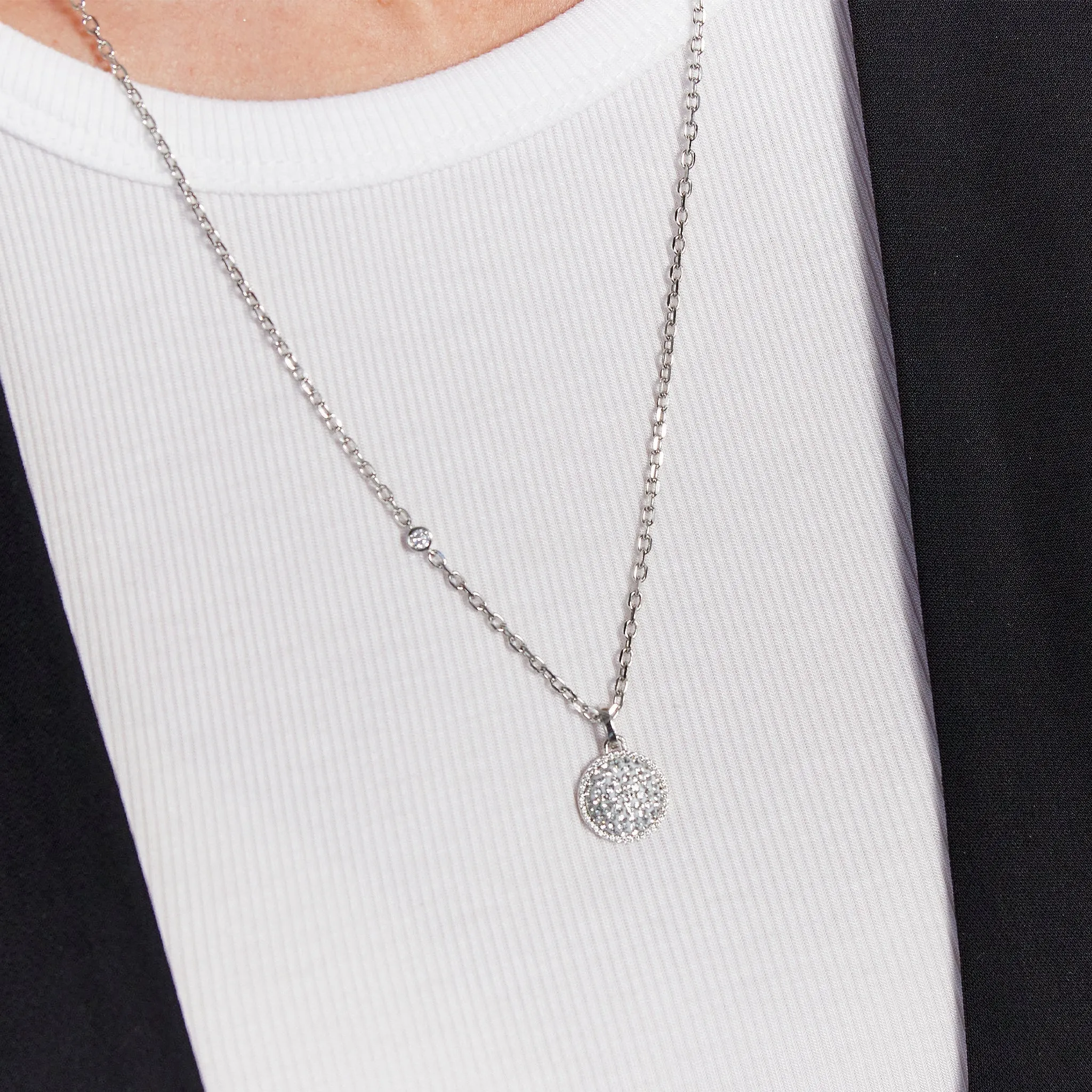 Sparkle Ball™ Halo Pendant Necklace