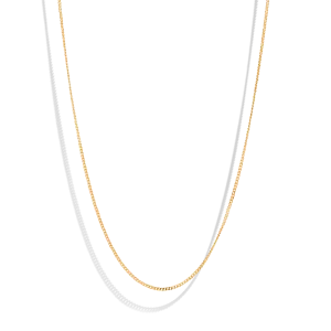 THE GIGI NECKLACE - Solid 14k yellow gold