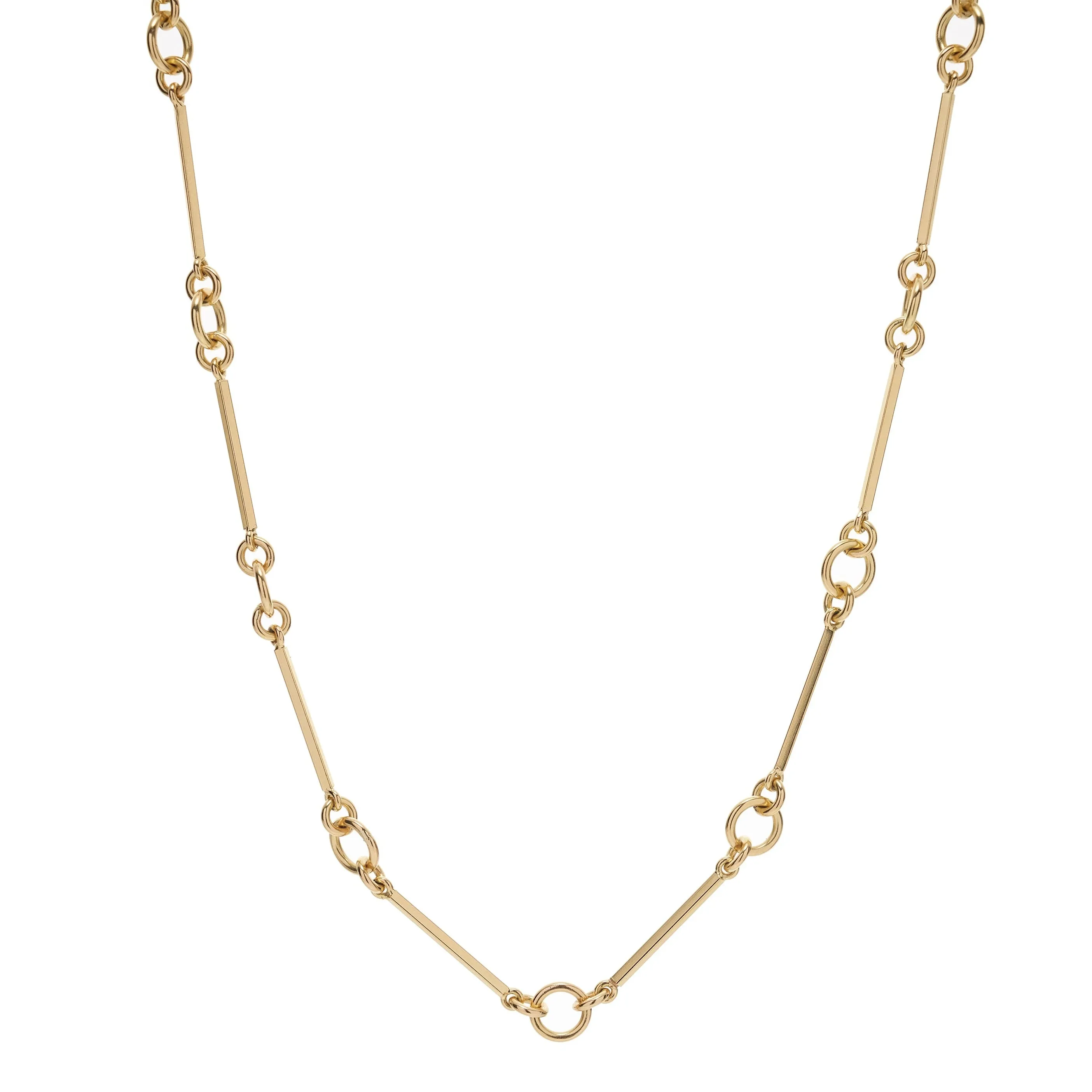 Tura Sugden 18k Yellow Gold Handmade Romea Chain