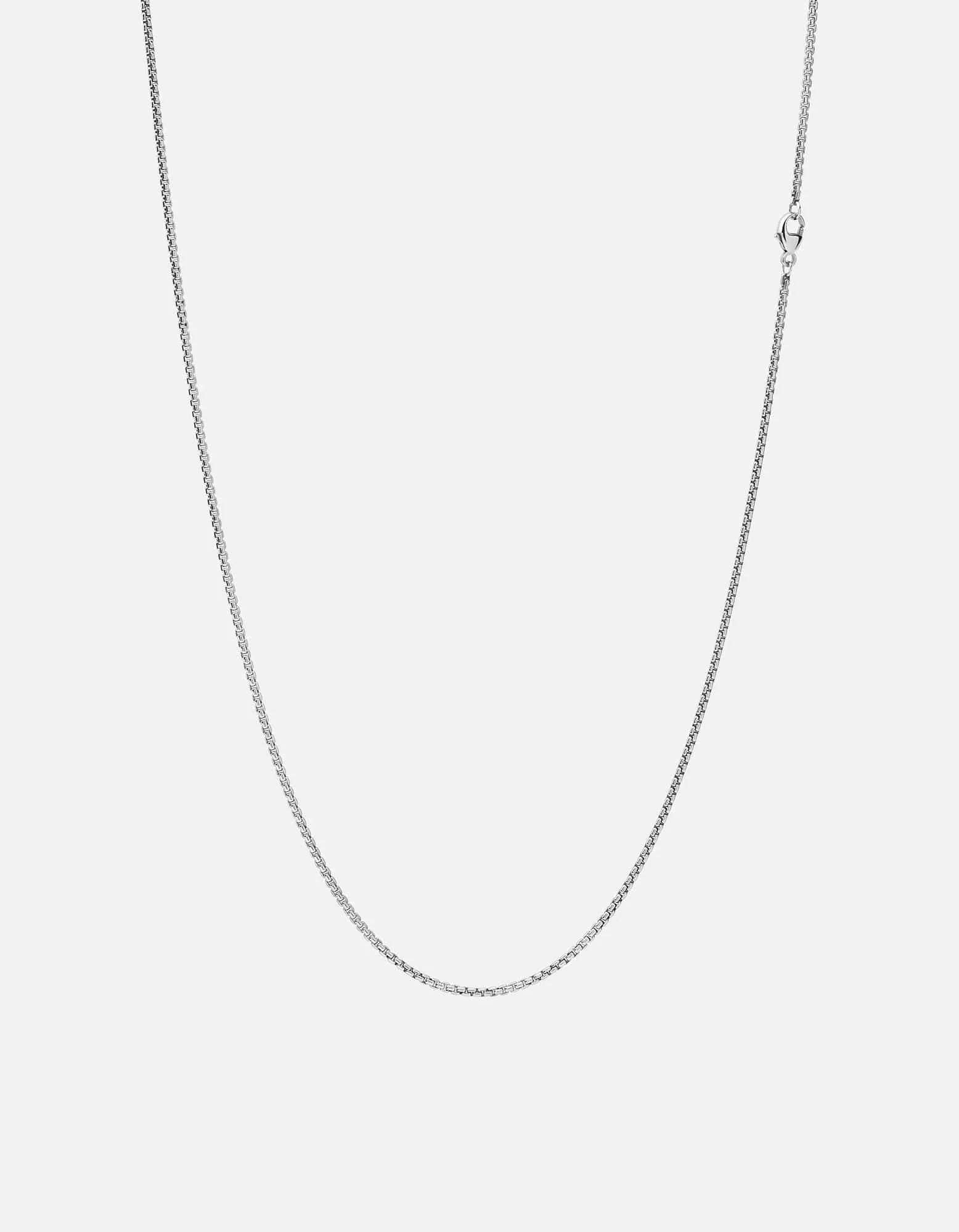 Venetian Chain Necklace, Sterling Silver