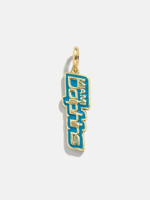 WEAR By Erin Andrews x BaubleBar Miami Dolphins Cluster Charm - Miami Dolphins