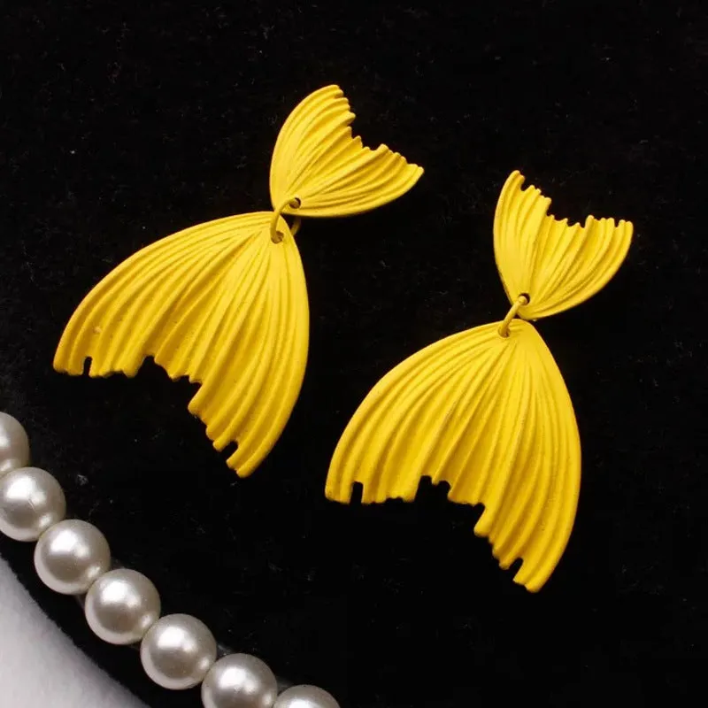 yellowflower-drape-earrings-jlt11154